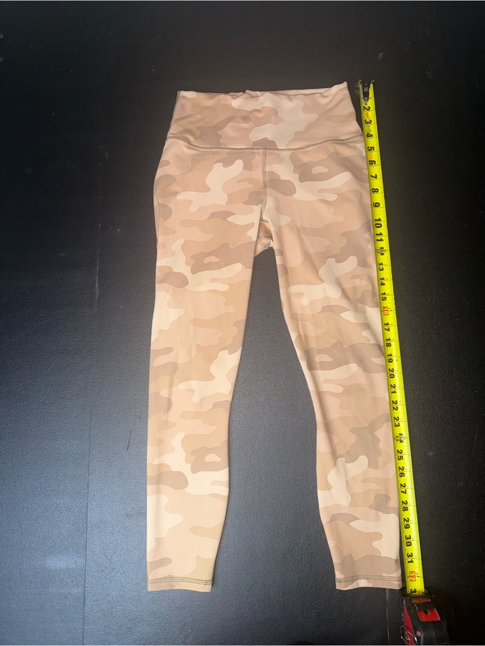 Fabletics Tan Camo High-Waist Leggings